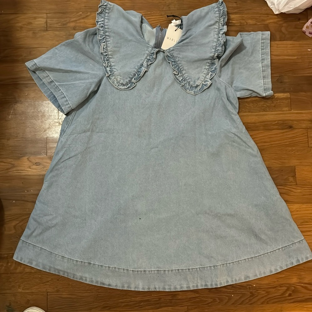 Denim dress